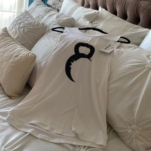 New with Tags ZYIA White Kettle Moon Tank Large